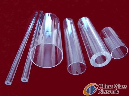 Thick-walled quartz glass tube